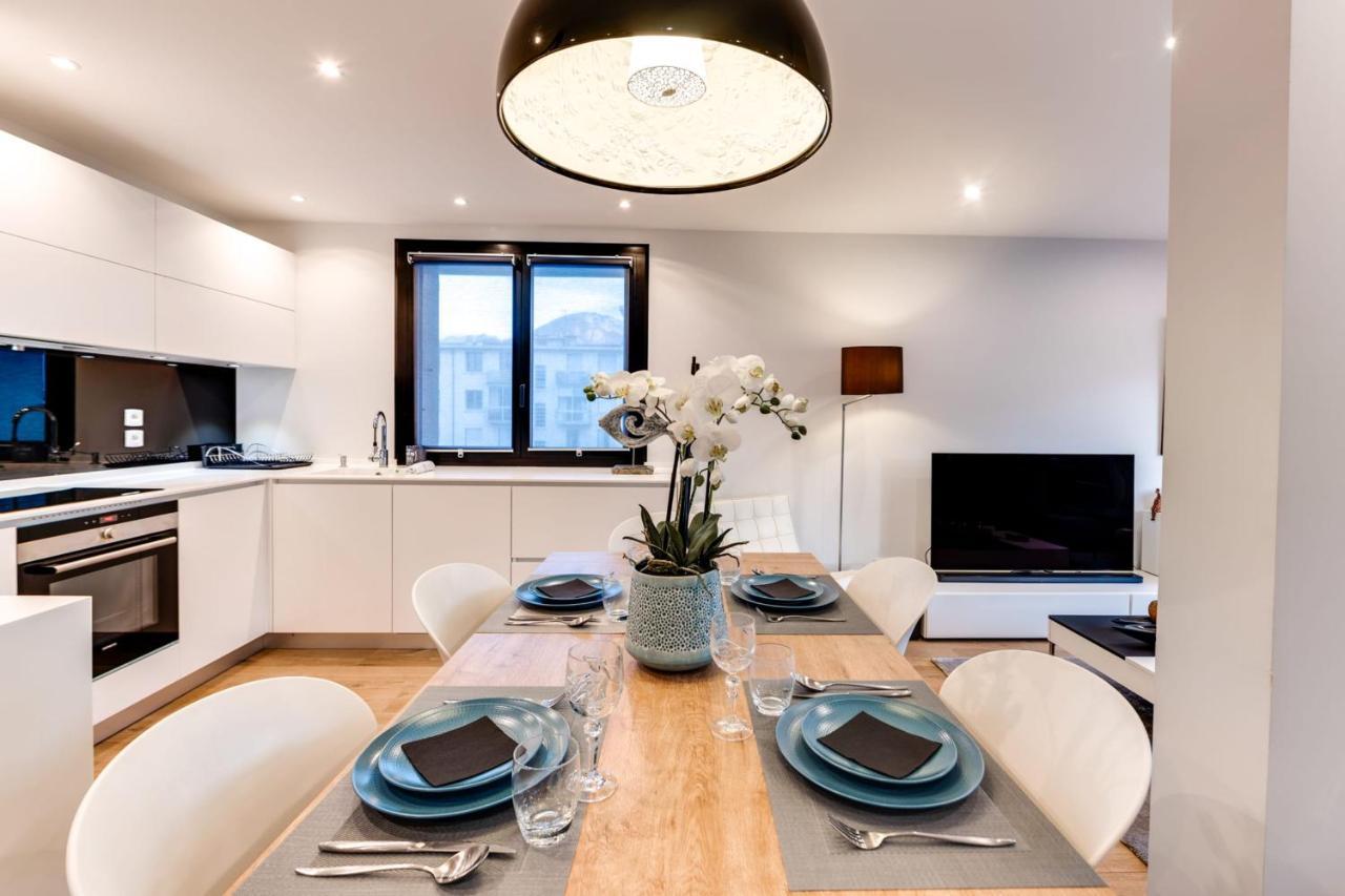 Les Sorbiers - Apartment 2 Bedrooms Top Floor - Parking & Terrace Annecy Exterior photo